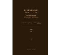 Éphémérides du citoyen ou chronique de l'esprit national: 1765 - Tome I