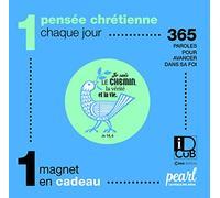 1 Pensée Chrétienne Chaque Jour - 365 Paroles Pour Avancer Dans Sa Foi - Avec 1 Magnet En Cadeau