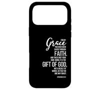 Ephésiens 2:8-9 par la grâce, Vous Avez été sauvés par la Foi Coque pour iPhone 17 Pro Max