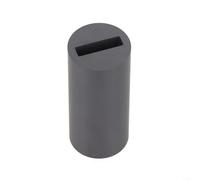 EpheyFIF Buse de sablage en carbure de bore, bouche plate carrée de 4 x 20 mm, pointe de soufflage d'air haute résistance à l'usure pour outils d'armoire de sablage (4 x 20 x 45 mm)