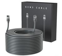 EpheyFIF Câble pour Starlink Gen 3, câble de rechange standard V3, accessoire d'extension de câble de rechange étanche, compatible Starlink Gen 3 (30 m)