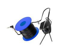 EpheyFIF Détecteur de profondeur de poisson portable IP68 4,3 pouces LCD Fish Finder Underwater 220 ° Caméra de pêche avec vision nocturne