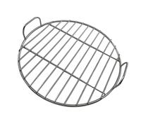 EpheyFIF Grille ronde en acier inoxydable avec poignée pour barbecue Weber 7432 et 57 cm