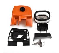 EpheyFIF Kit de couvercle de filtre à air et déflecteur pour S-TIHL 066/MS650/MS660 - Construction en plastique, filtrage efficace de la poussière et des débris, installation, ensemble complet pour