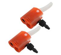 EpheyFIF Lot de 2 joints rouges en plastique pour vélo