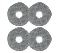 EpheyFIF Lot de 4/10 chiffons de nettoyage lavables en microfibre pour Eufy X9 X9 Pro Pièces de rechange Accessoires pour aspirateur