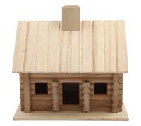 EpheyFIF NOUVEAU Oiseaux en bois Ne St Box Nouveauté DIY Élevage Perroquet Calopsittes Hirondelles Ne St Maison à oiseaux en bois Décoration à suspendre