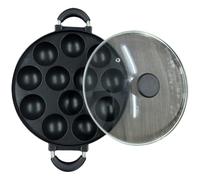 EpheyFIF Poêle Takoyaki en alliage d'aluminium 7 trous, 12 trous, 19 trous