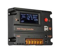 EpheyFIF Régulateur de batterie Panneau solaire facile à utiliser Compensation d'emperature Économie d'énergie Contrôleur de charge solaire