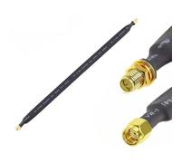 EpheyFIF RP-SMA Rallonge de câble coaxial plat à l'hélium pour perte ultra faible 30 cm