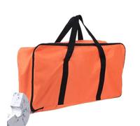 EpheyFIF Sac de rangement pour outils de barbecue épais, imperméable et pour le camping et les grillades en plein air, Large