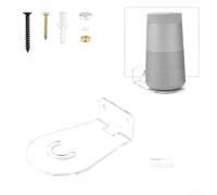 EpheyFIF Support mural en acrylique pour Bose pour SoundLink Revolve Design intelligent qui complète votre maison (transparent)