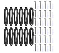 EpheyFIF Support mural européen pour suspendre les petits animaux avec jeu de vis d'expansion