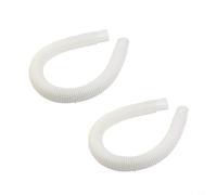 EpheyFIF tuyau skimmer pour intex, Lot de 2 tuyaux de rechange pour skimmer pour Intex 10531 - Tuyau de rechange pour piscine hors sol - 4 x 76,2 cm