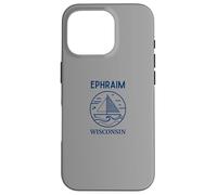 Ephraim Wisconsin Cool Sailboat Coque pour iPhone 16 Pro