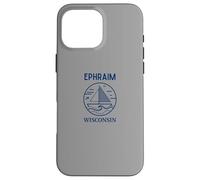 Ephraim Wisconsin Cool Sailboat Coque pour iPhone 16 Pro Max