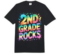 Epic 2ND Grade Rocks Last Day Tiny Humans Teacher Sign My Comfort Colors Adult Heavyweight T-Shirt