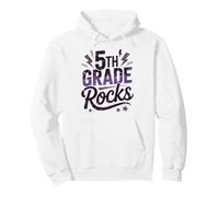 Epic 5th Grade Rocks First Day Music Teacher Squad Lot de Bricolage Sweat à Capuche