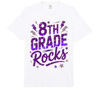 Epic 8TH Grade Rocks, Professeur de Musique pour Le Premier Jour, Filles, Bricolage et écriture Comfort Colors Adult Heavyweight T-Shirt