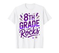 Epic 8TH Grade Rocks, Professeur de Musique pour Le Premier Jour, Filles, Bricolage et écriture T-Shirt
