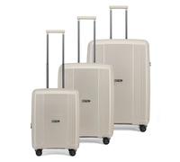 Epic Anthem 4 roulettes Set de valises 3 pièces avec soufflet d'extension beige