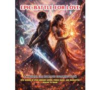 Epic Battle for Love : A Mythical Fae Romance Coloring Book: Epic scenes of star-crossed lovers, fierce magic, and enchanted realms to color