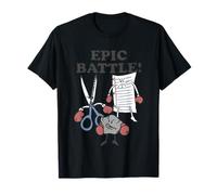 Epic Battle Rock Ciseaux à papier Bataille épique T-Shirt