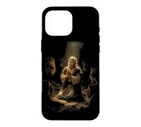 Epic Bible Story Christian Graphic - Daniel and Lions Coque pour iPhone 16 Pro Max
