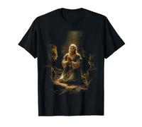 Epic Bible Story Christian Graphic - Daniel and Lions T-Shirt