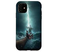 Epic Bible Story Christian Graphic - Jesus Saving Peter Coque pour iPhone 11