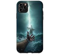 Epic Bible Story Christian Graphic - Jesus Saving Peter Coque pour iPhone 11 Pro Max