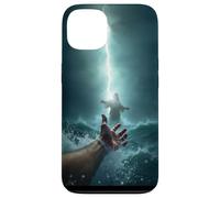 Epic Bible Story Christian Graphic - Jesus Saving Peter Coque pour iPhone 13
