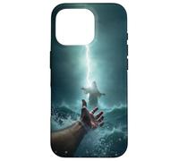 Epic Bible Story Christian Graphic - Jesus Saving Peter Coque pour iPhone 16 Pro