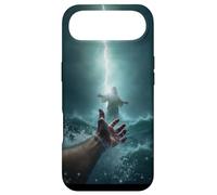 Epic Bible Story Christian Graphic - Jesus Saving Peter Coque pour iPhone Air