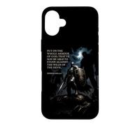 Epic Bible Verse Christian Graphic - Put on The Armor of God Coque pour iPhone 16 Plus