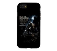 Epic Bible Verse Christian Graphic - Put on The Armor of God Coque pour iPhone SE (2020) / 7/8