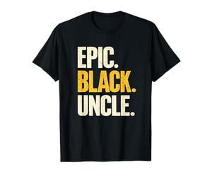 Epic Black Uncle | Famille Afro-américaine rétro Vintage T-Shirt