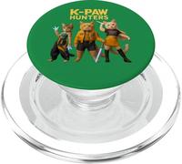 Epic Cat Warriors Parodie Retro Synthwave Esthétique PopSockets PopGrip pour MagSafe