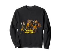 Epic Cat Warriors Parodie Retro Synthwave Esthétique Sweatshirt