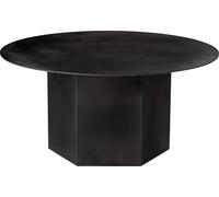 Epic Coffee Table Table basse Midnight Black Acier 80 Gubi - 5715015241595