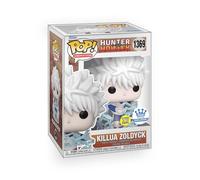 Epic Collectibles Pop Anime : Hunter X Hunter (HxH) - Killua Zoldyck Godspeed Glows-in-The-Dark Édition limitée Figurine exclusive en vinyle avec protecteur de boîte Funko compatible