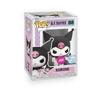 Epic Collectibles Pop Hello Kitty - Kuromi avec téléphone floqué (finition velours) Chase Variant Figurine exclusive en vinyle à collectionner avec protecteur de boîte Funko compatible
