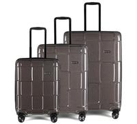 Epic Crate Reflex 4 roues Set de valises 3 pièces brun