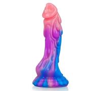 EPIC Dildo Extraterrestre ASHTAR, Silicone Haute Qualité, 18 cm Longueur Totale, Base Ventouse 7,9 cm, Forme Humanoïde