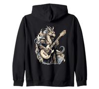 Epic Dragon Destructeur de Guitare électrique Sweat à Capuche