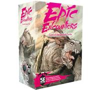 Epic Encounters: Cove of The Dragon Turtle - Jeu de rôle Fantastique RPG Fantasy avec énorme Boss Miniature, Tapis de Jeu Double Face et Livre d'aventure Game Master avec statistiques Monstres,