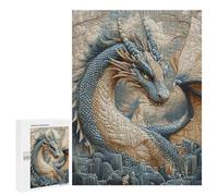 Epic Fantasy Dragon Artwork Puzzle 1000 Pièces Educa Jouet en Bois Cadeau Unique Décoration Intérieure Jeu Éducatif Challenge Toy Adultes Et Enfants À Partir De 14 Ans 500 PCS