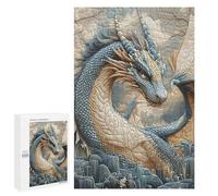 Epic Fantasy Dragon Artwork Puzzle 1000 Pièces Educa Jouet en Bois Cadeau Unique Décoration Intérieure Jeu Éducatif Challenge Toy Adultes Et Enfants À Partir De 14 Ans 1000 PCS