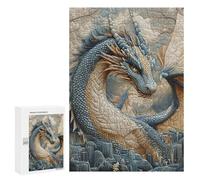 Epic Fantasy Dragon Artwork Puzzle 300 Pièces Educa Jouet en Bois Cadeau Unique Décoration Intérieure Jeu Éducatif Challenge Toy Adultes Et Enfants À Partir De 14 Ans 300 PCS