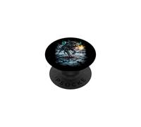 Epic Fenrir Norse Wolf Ragnarok Viking - Norse Mythology PopSockets PopGrip Adhésif